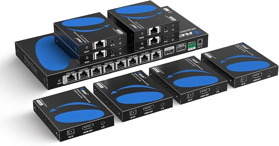 تطويلات ومقسمات HDMI و USB